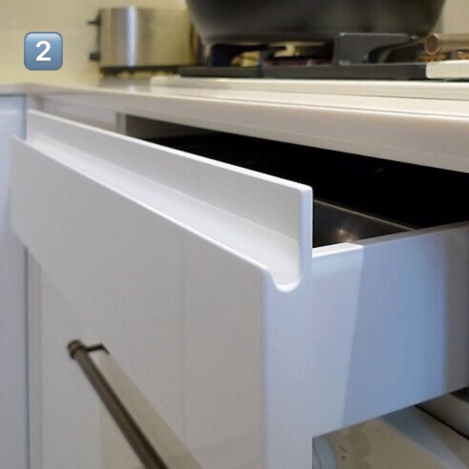 Фасад интегрированная ручка ВХЦ