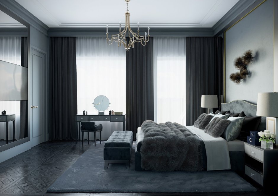 Комната в стиле тотал Блэк 9квт