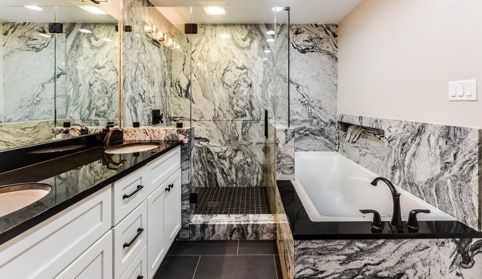 Туалет мрамор