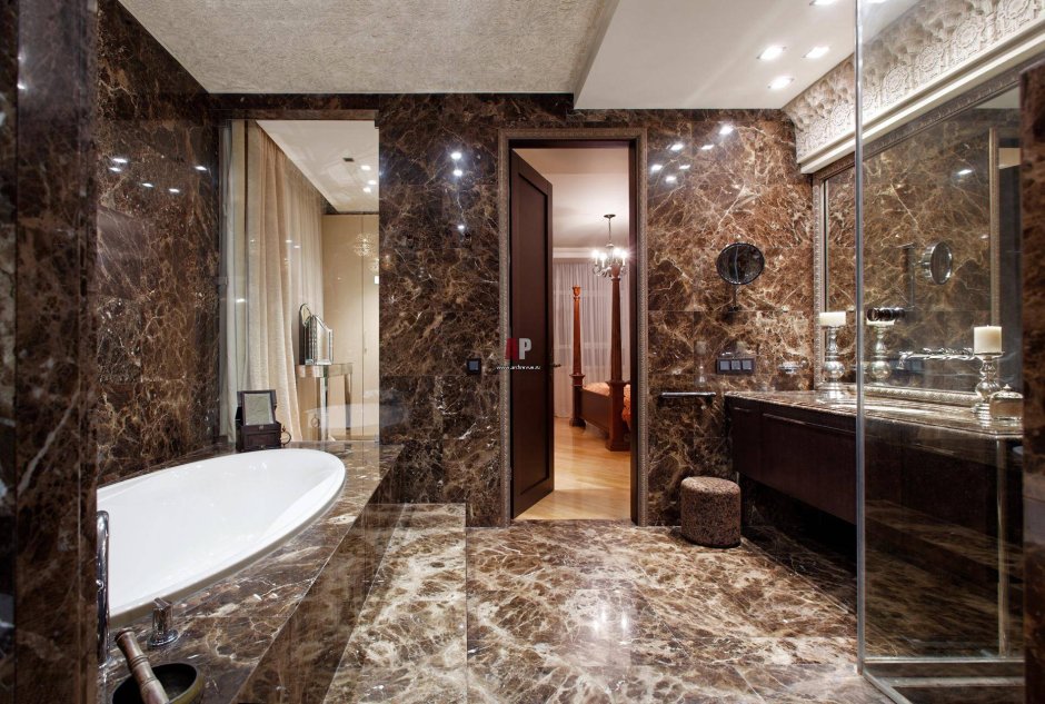 Ванная из натурального камня