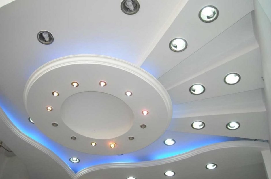 Потолки из гипсокартона