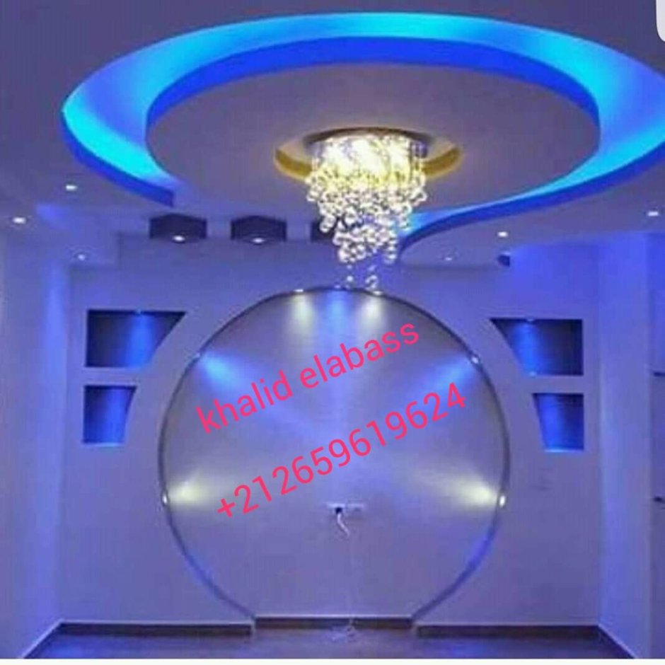 Нестандартный потолок из гипсокартона