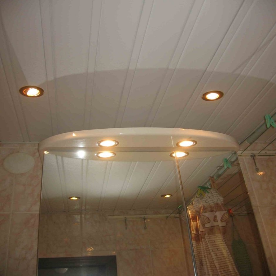 Панельный потолок полукруглые