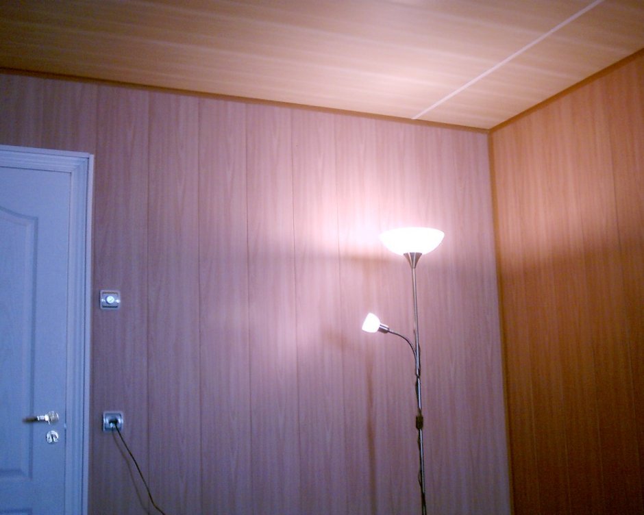 Обшивка стен панелями МД