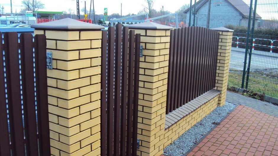 Красивый забор