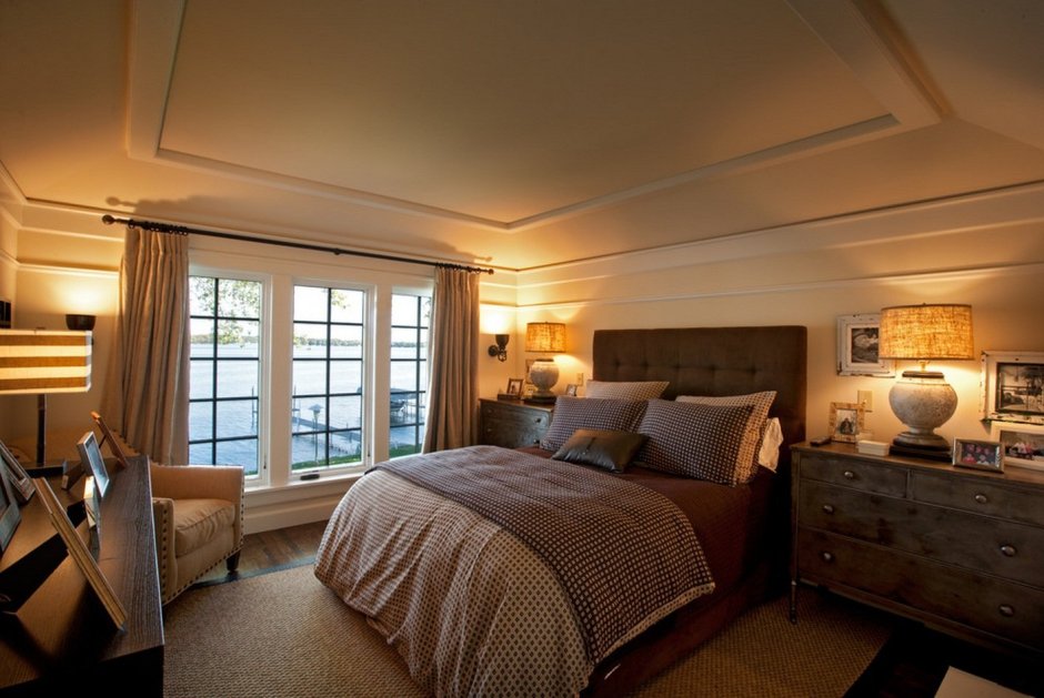 Спальня в американском стиле