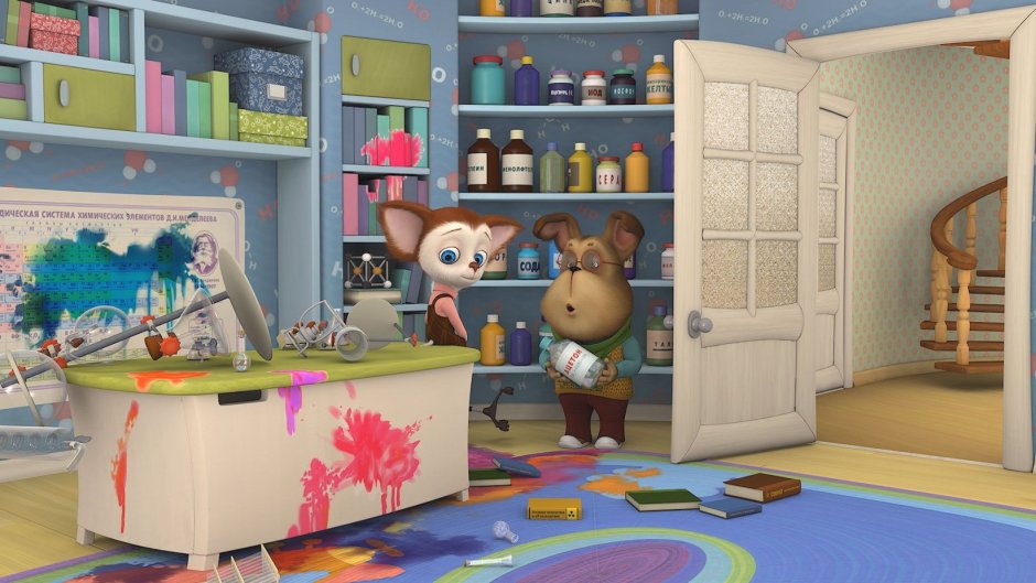 Барбоскины комната гены