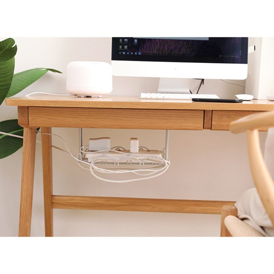 Держатель для проводов под столом