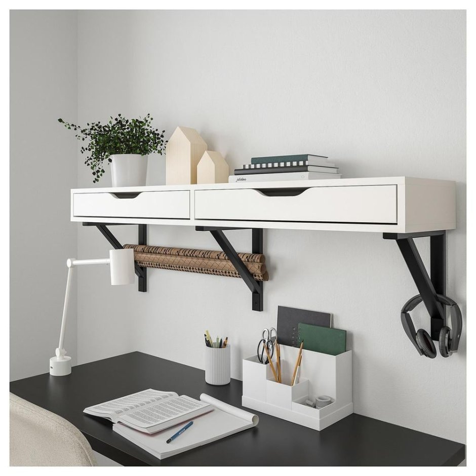 Настенная полка для ноутбука