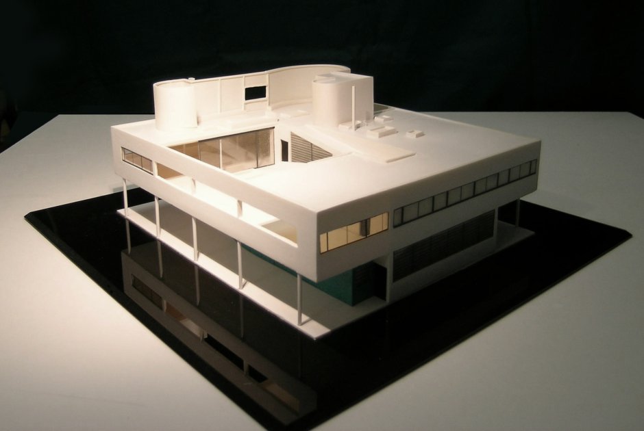 Вилла Савой Ле Корбюзье, 1931 Франция, Пуасси