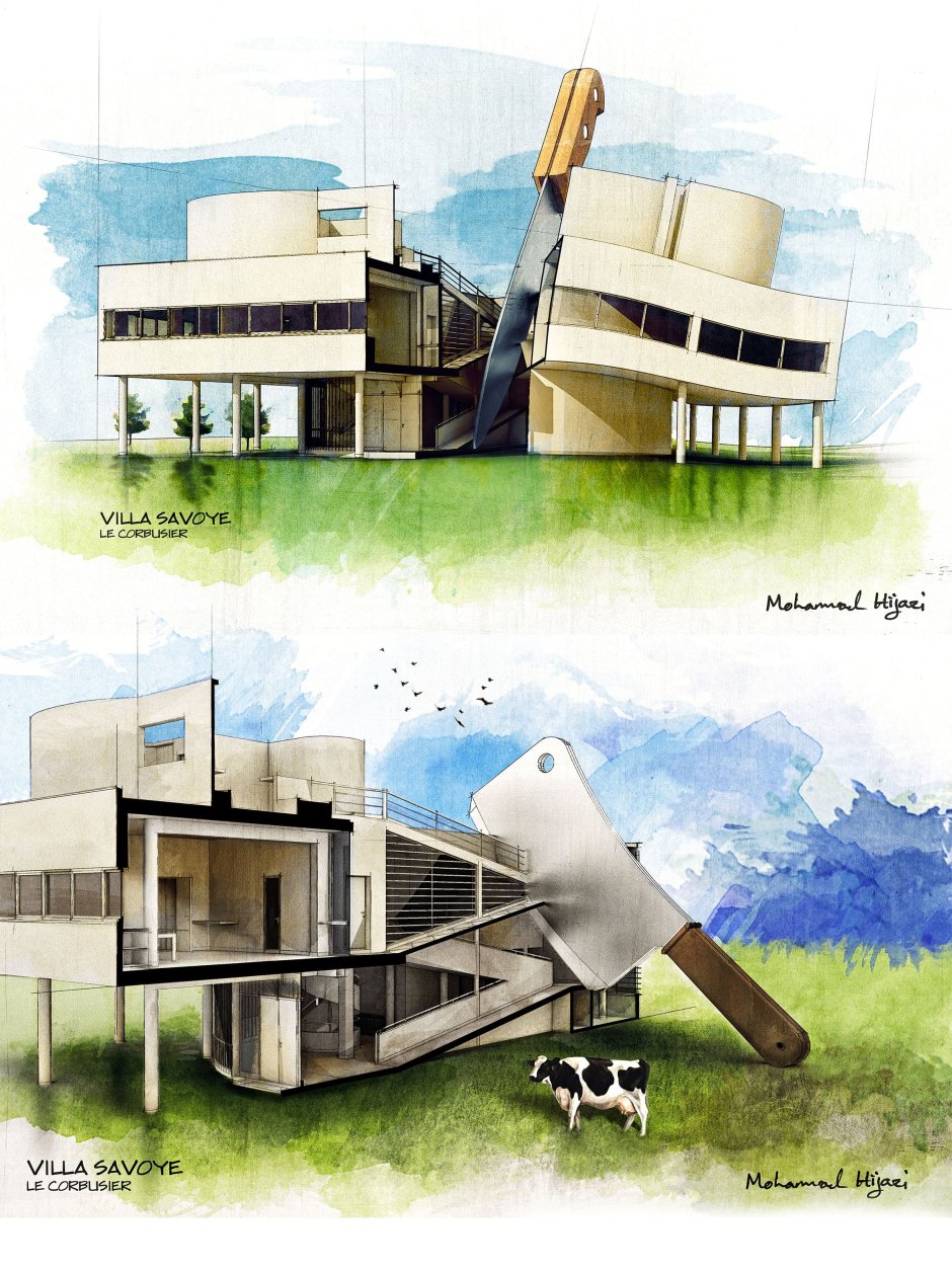 Вилла «Савой» в Пуасси (Франция)