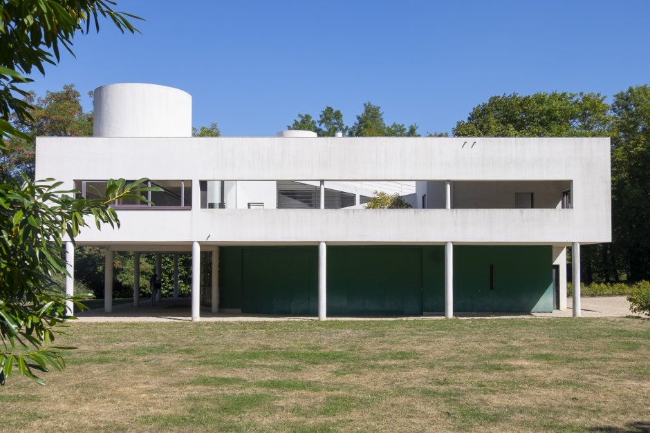 Вилла Савой Ле Корбюзье чертежи