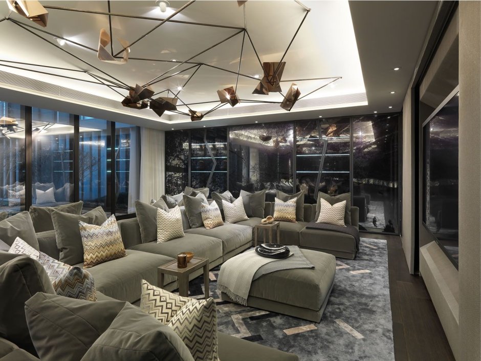 Лаунж зона в квартире