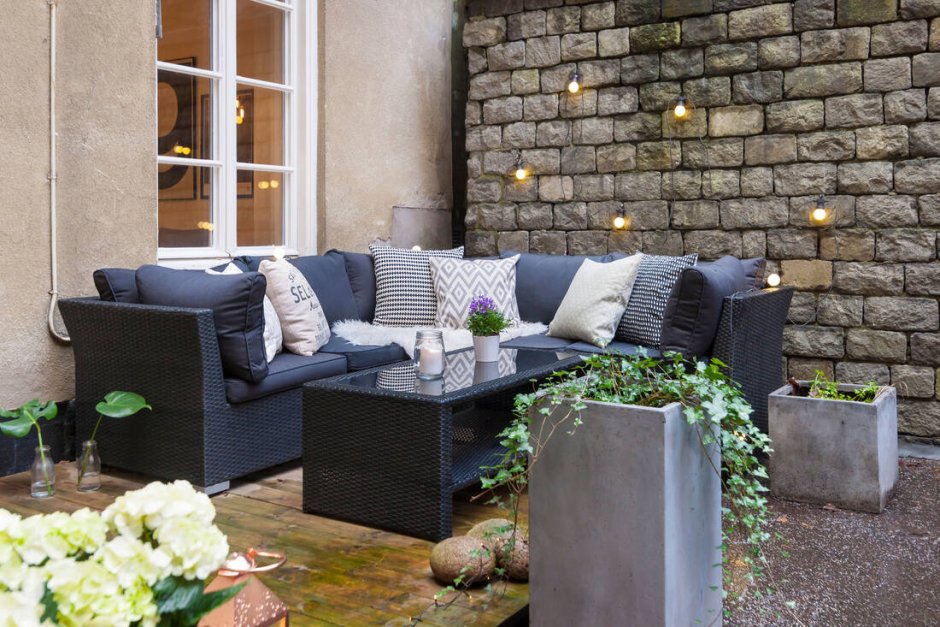 Интерьер лаунж зоны