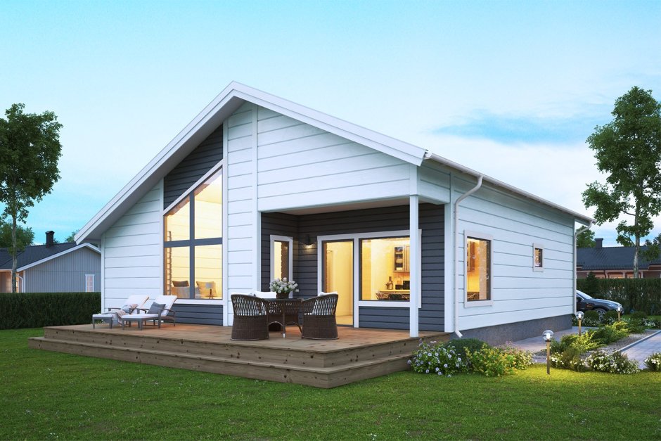 Финский домик 30м2