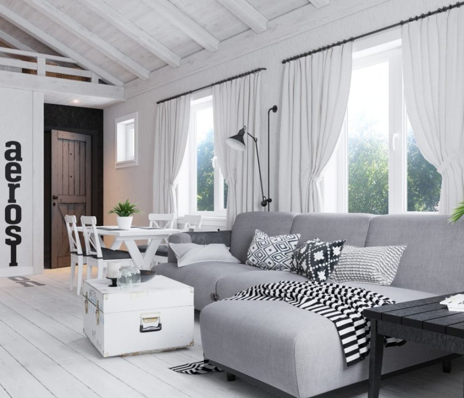 Современный дом в скандинавском стиле