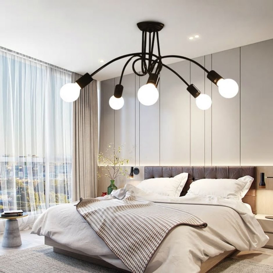 Люстра в спальню