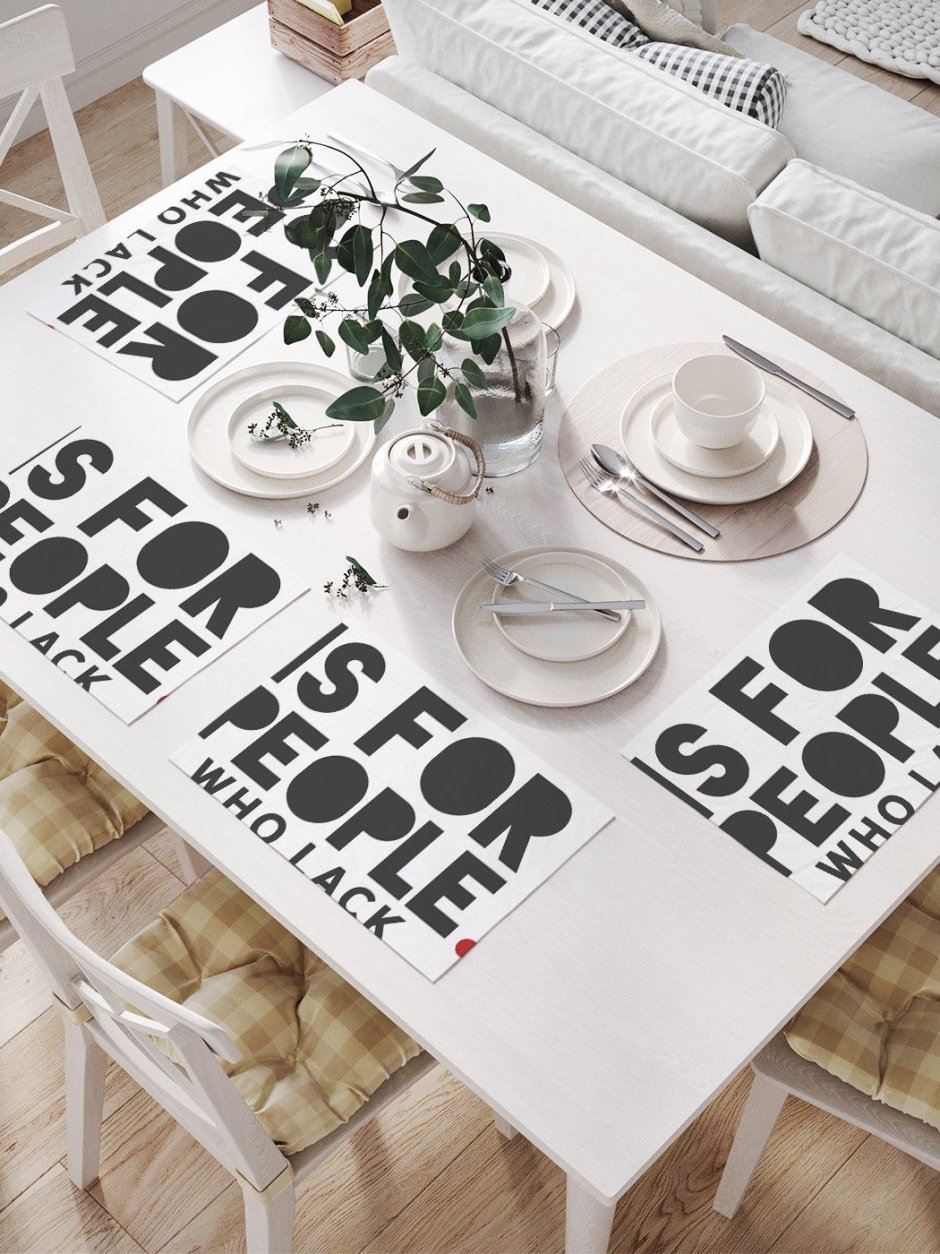 Салфетка столовая gorolla placematspex250177 Оксфорд 4шт.