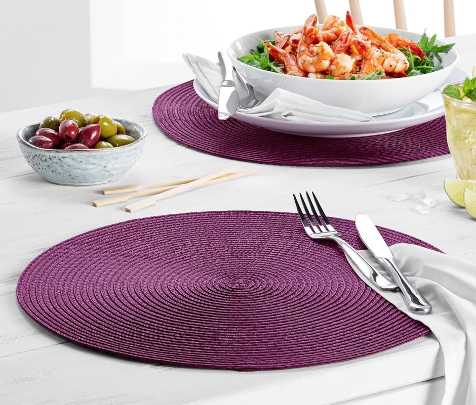 Плейсматы в ресторанах