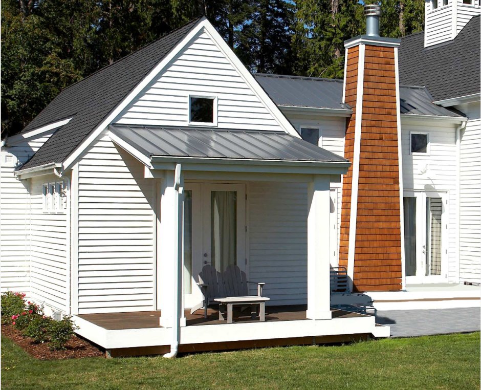 Крыша на крыльцо к дому
