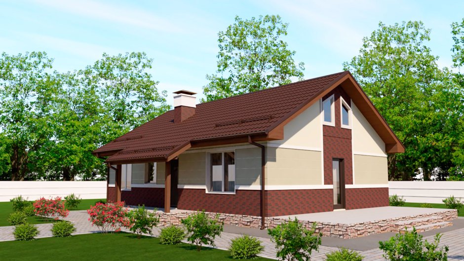 Деревянный козырек над крыльцом