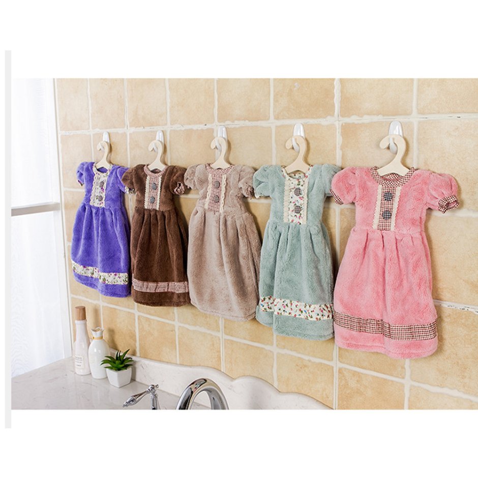 Полотенце для кухни в виде платья