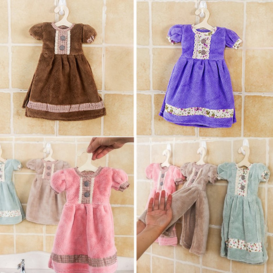 Кухонное полотенце «платье»