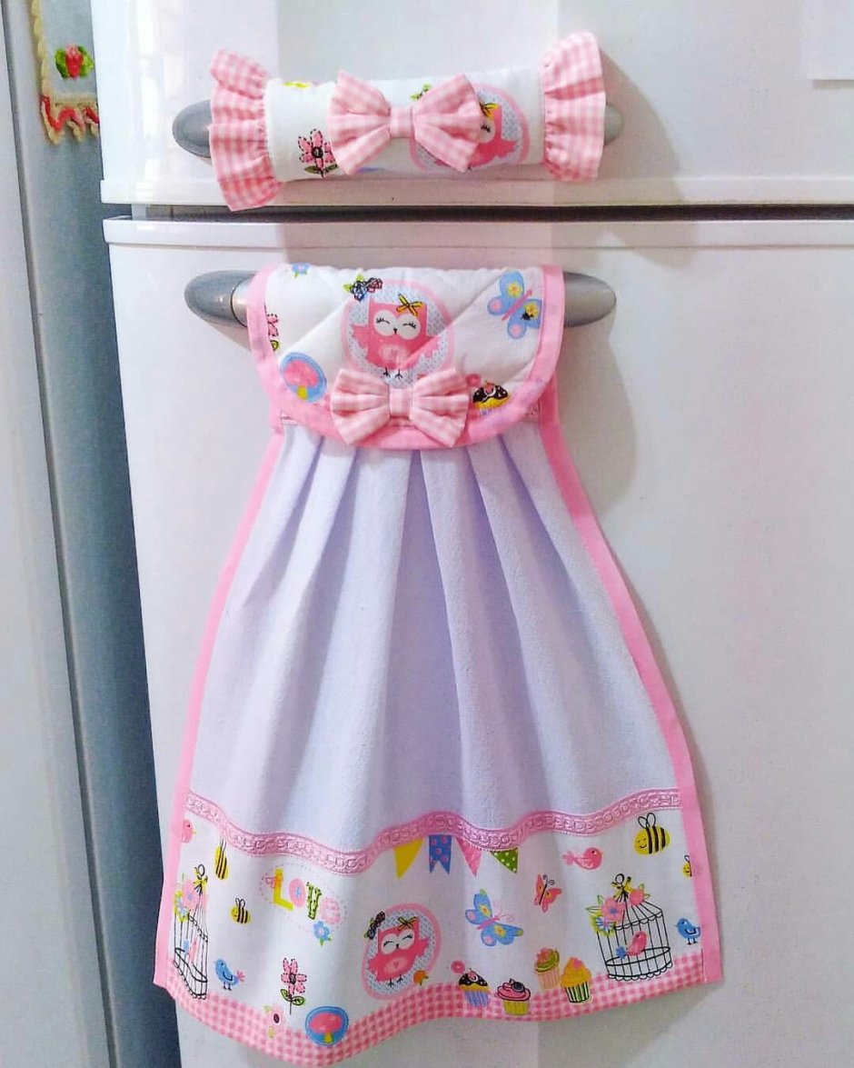 Кухонное полотенце в виде платья