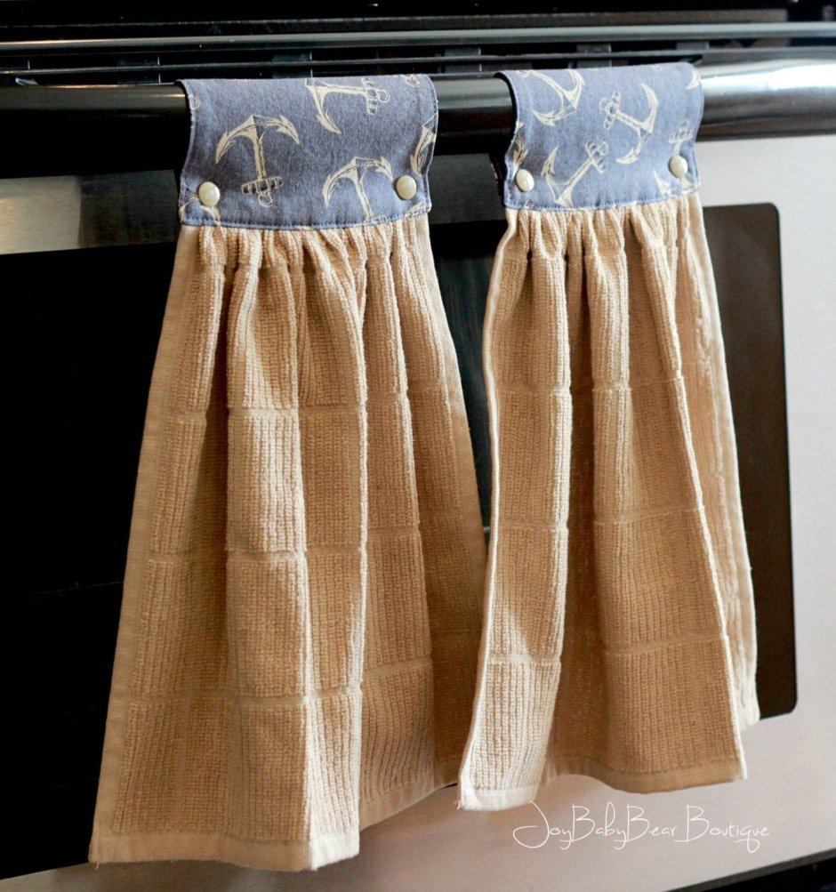 Шьем кухонные полотенца для продажи