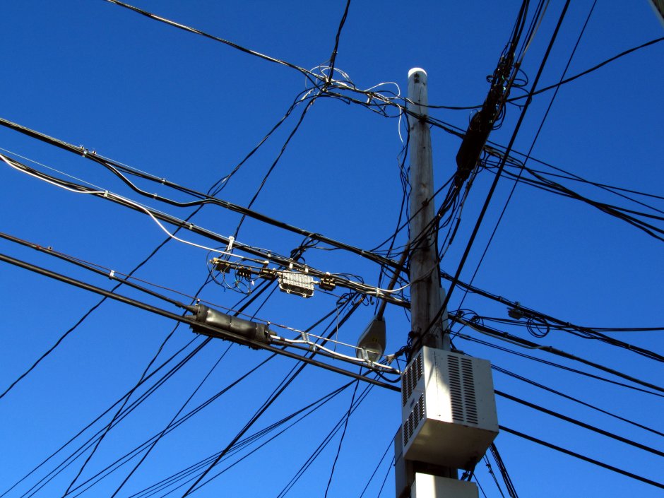 Электрические столбы