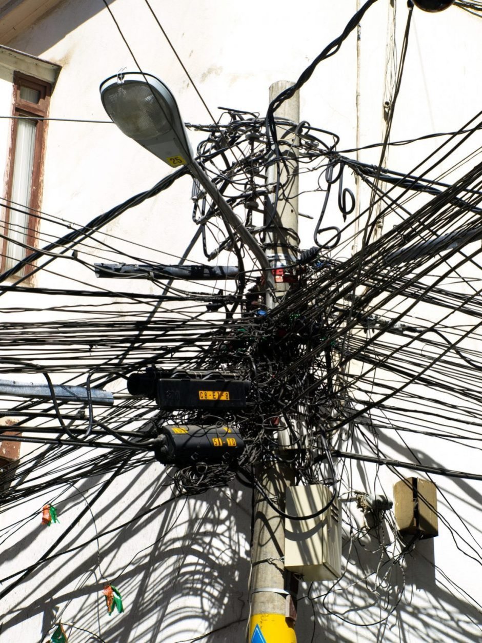 Электропровода на Столбах