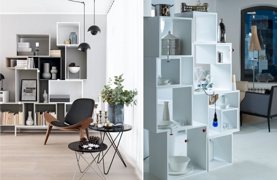 Декоративная перегородка для зонирования комнаты