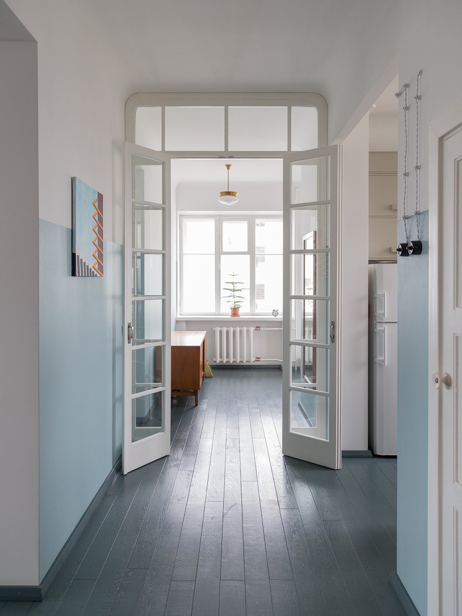 Анфиладная планировка в спальне