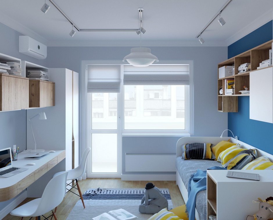 Детская комната с балконом