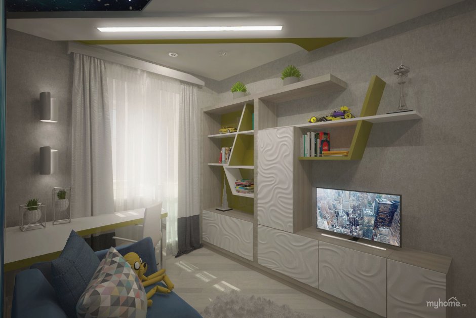 Комната для мальчика 13 кв.м