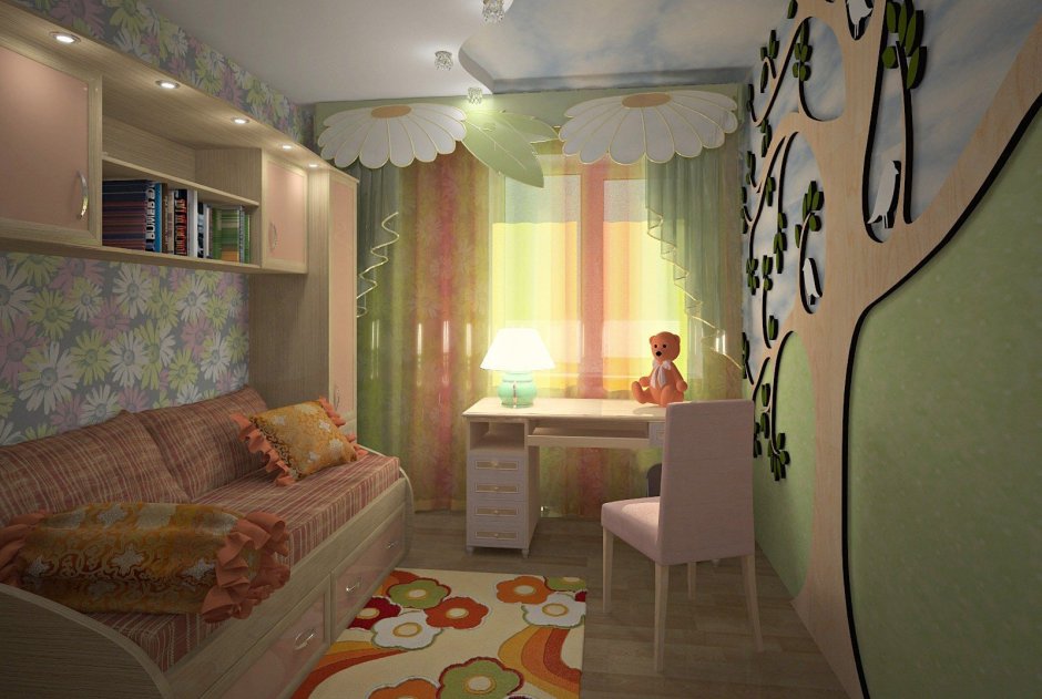 Детская комната в хрущевке