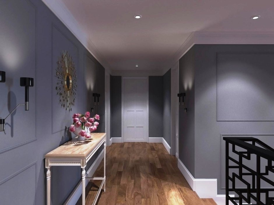 Поихожка в серых тонах