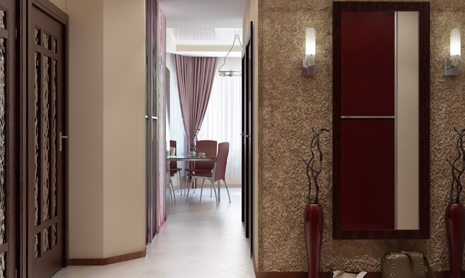 Интерьер двушки в п44 распашонка