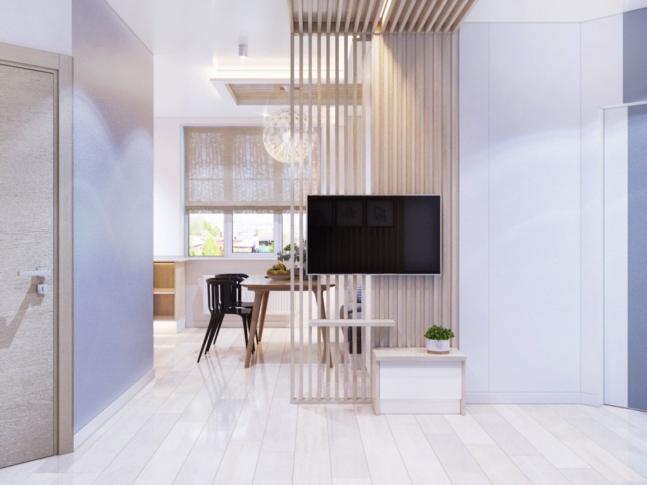 Интерьер двухкомнатной распашонки