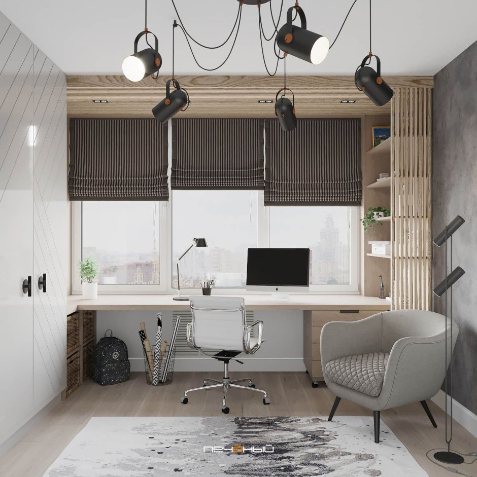 Прямоугольная детская для мальчиков