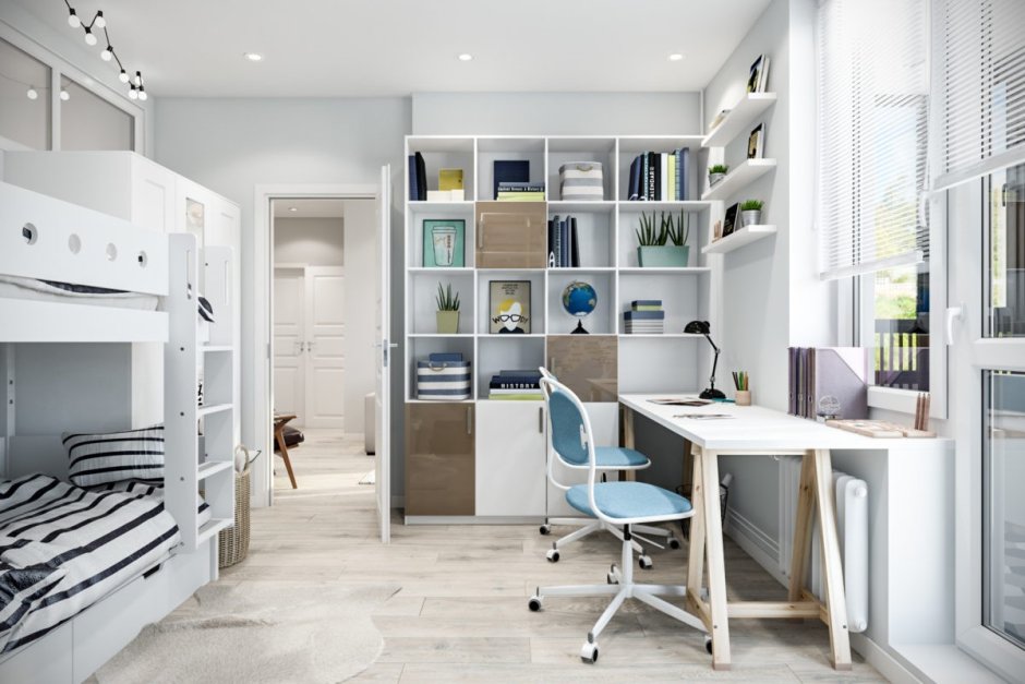 Детская комната 9м2 икеа