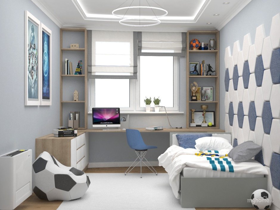 Детская комната 9м2 икеа