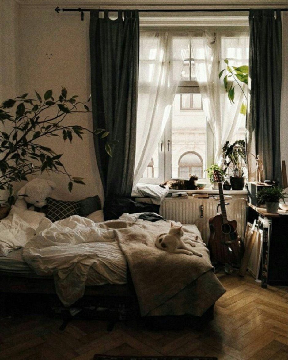 Маленькая уютная спальня