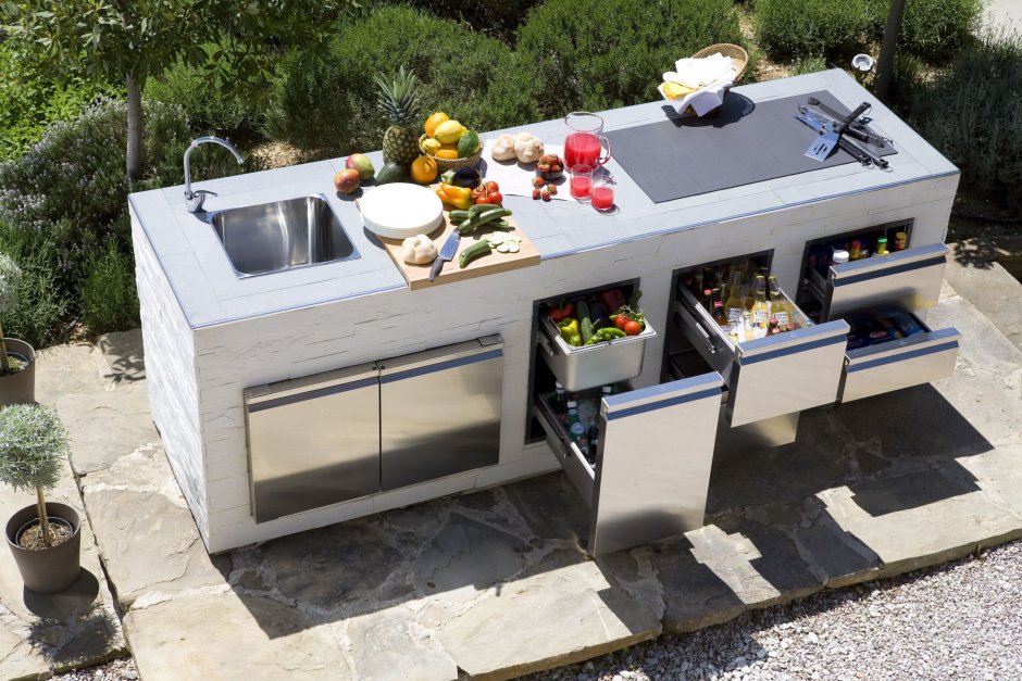 Уличная кухня лофт