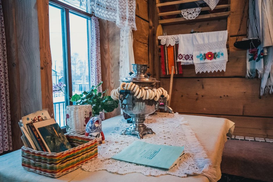 Кухонная утварь в избе