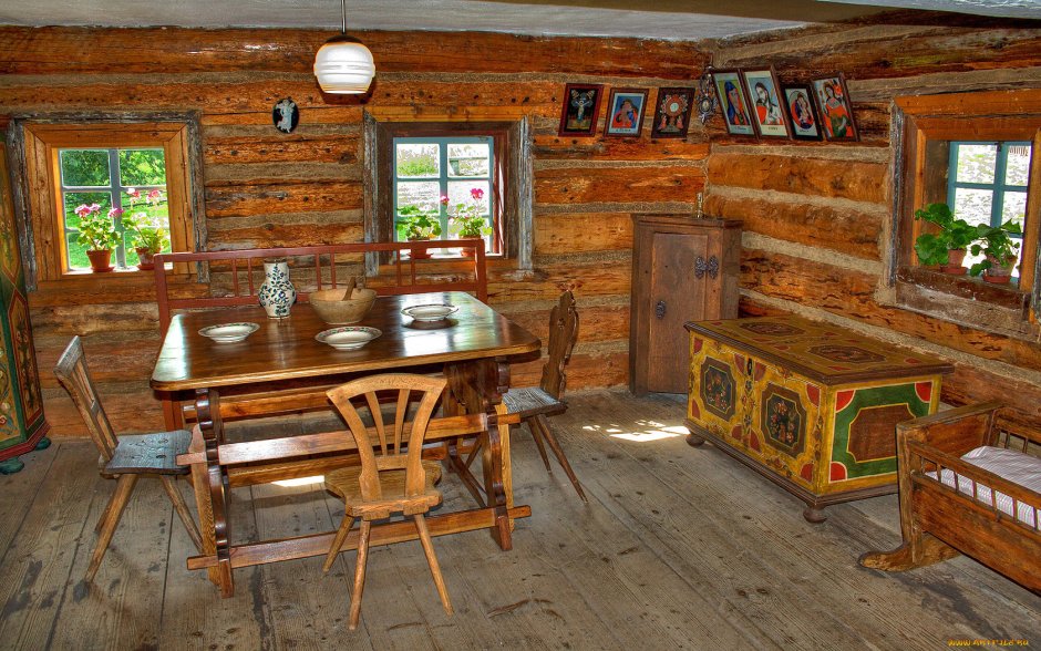 Этнографический музей русская изба