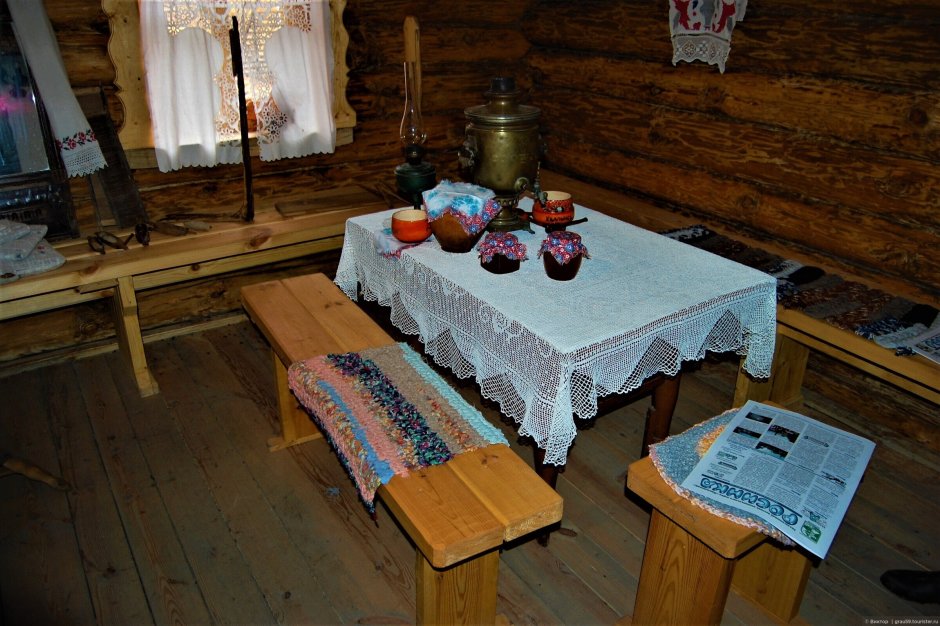 Красный угол в крестьянской избе