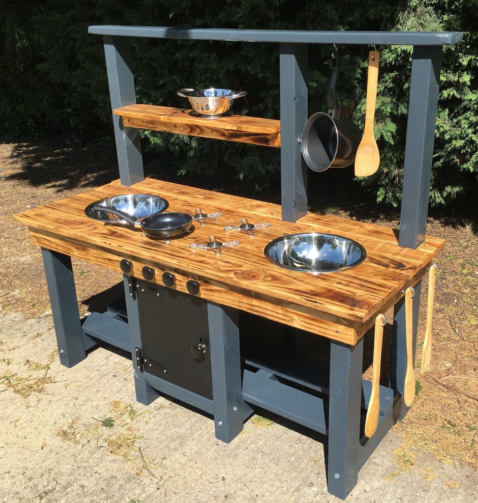 Уличная кухня для дачи