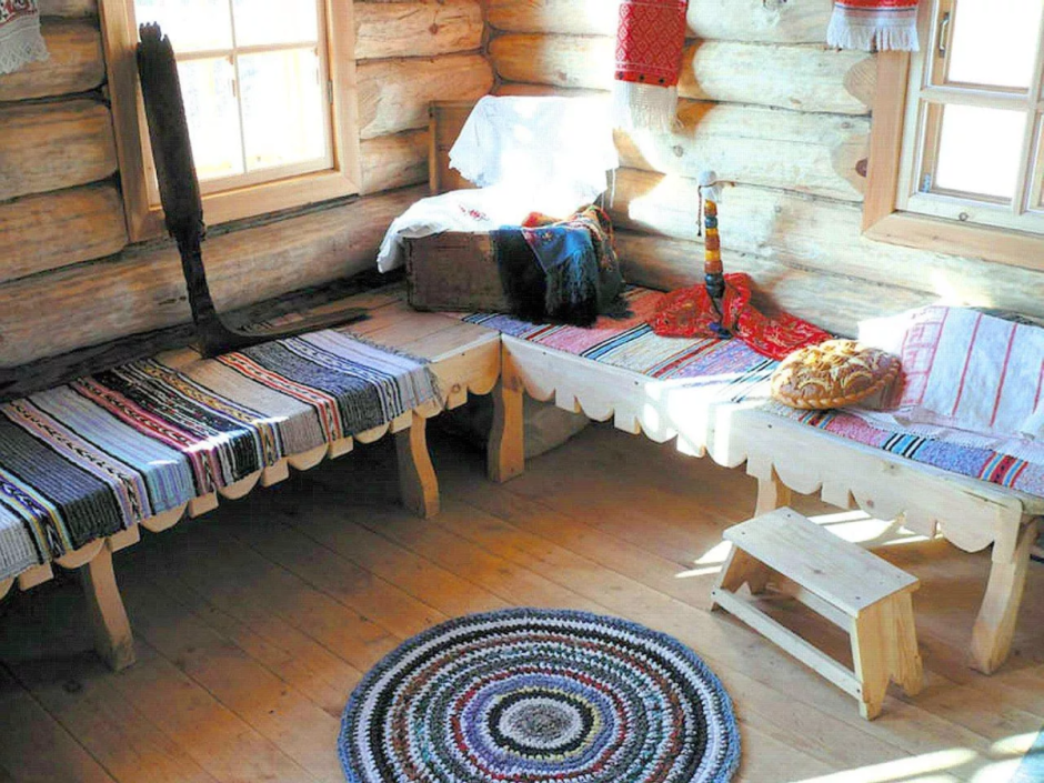 Суздаль музей деревянного зодчества внутри избы