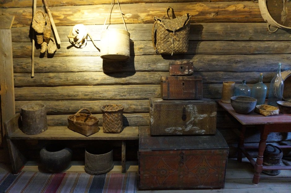 Праздничное убранство русской избы